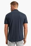 PME Legend Short Sleeve Hemd Jersey Piqué Navy Model / Achterkant