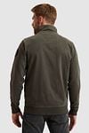PME Legend Sweat Button Jacket Dark Green Model / Achterkant