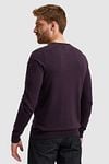 PME Legend Sweater American Classic Cargo Purple Model / Achterkant