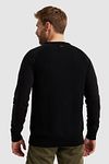 PME Legend Sweater Knit Sweat Black Model / Achterkant