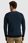 PME Legend Sweater Rib Melange Navy Model / Achterkant