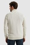 PME Legend Sweat Zip Jacket Ecru Model / Achterkant