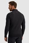 PME Legend Vest Knitted Structure Zwart Model / Achterkant