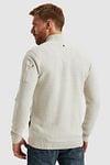 PME Legend Veste Cargo Knitted Ecru Model / Achterkant