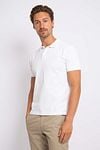 Suitable Cas Polo Shirt White Model / Voorkant