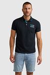 PME Legend Piqué Poloshirt Logo Navy Model / Voorkant