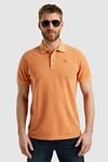 PME Legend Polo Shirt Piqué Orange Model / Voorkant