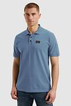 PME Legend Polo Shirt Trackway Blue Model / Voorkant