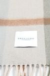 Profuomo Schal Lammwolle Grau Kariert Product / Detail