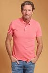 Profuomo Poloshirt Pink Melange  Model / Voorkant