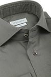 Profuomo Twill Shirt Dark Green Product / Detail
