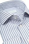 Profuomo Overhemd Streep Blauw Product / Detail