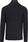 Profuomo Cardigan Luxury Basic Navy Product / Achterkant