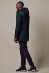 Profuomo Magnet Coat Navy Model / Achterkant