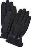 Profuomo Gants Laine Noir Cuir PPVG30004A-A commander en ligne | Suitable