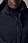 Profuomo Magnet Coat Navy Model / Detail