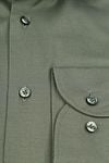Profuomo Twill Shirt Olive Green Product / Detail
