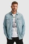 PME Legend Denim Shirt Light Blue Model / Voorkant