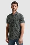 PME Legend Short Sleeve Hemd Druck Dunkelgrün Model / Voorkant