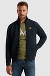 PME Legend Cardigan Jacquard Interlock Navy  Model / Voorkant