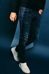 PME Legend Nightflight Jeans Dark Blue NBW Model / Voorkant