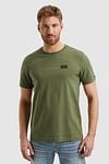 PME Legend Guyver T-Shirt Olive Green Model / Voorkant