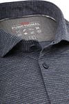 Pure The Functional Shirt Pattern Anthracite Product / Detail