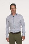 R2 Chemise Wheels Bleu Model / Voorkant