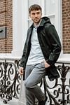 Suitable Jacket Navy Model / Voorkant with Bram