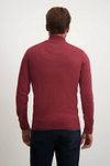 State Of Art Half Zip Wool Mix Bordeaux Red Model / Achterkant