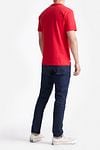 King Essentials The Steve T-Shirt Red Model / Achterkant