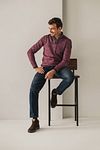 State Of Art Half Zip Pullover Rot Model / Sfeerbeeld