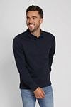 Suitable Rugby Jink Polo Donkerblauw Model / Voorkant met Bram