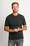 Suitable Respect T-shirt Jim Dark Green Model / Voorkant