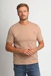 Suitable Respect T-shirt Jim Beige Model / Voorkant