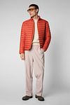 Save The Duck Jacket Alex Orange Model / Voorkant