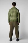 Save The Duck Jacket Alex Olive Green Model / Achterkant