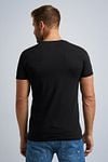 PME Legend Basic T-Shirt 2er Pack V-Ausschnitt Schwarz Model / Achterkant