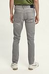 Scotch and Soda Skim Jeans Grey Model / Achterkant