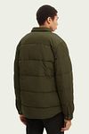 Scotch and Soda Water-Repellent Jack Dark Green Model / Achterkant