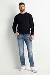 Petrol Seaham Jeans Indigo Blue Model / Voorkant