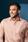 Suitable Satin Stretch Shirt Pink Model / Voorkant
