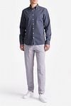 King Essentials The Tommy Shirt Anthracite Model / Voorkant