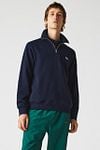 Lacoste Pullover Zipper Dunkelblau Model / Voorkant