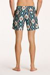 Shiwi Swimshorts Mayan Print Green Model / Achterkant