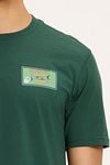 Shiwi T-Shirt Sardines Cilantro Green Model / Detail