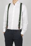 Sir Redman Luxury Suspenders Essential Dark Green Model / Voorkant
