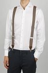 Sir Redman Bretelles Luxe Essential MacMillan Marron Model / Voorkant