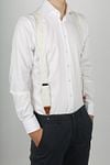 Sir Redman Bretels Wedding Combi Pack Festive Leaves Off-white Model / Zijkant