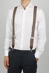 Sir Redman Luxury Suspenders Essential MacMillan Brown Model / Voorkant